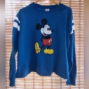Disney Royal Blue Apparel Sporty Mickey Mouse
